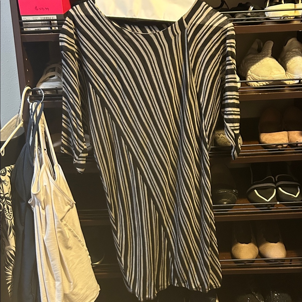 LOFT Zebra Stripe Coverup